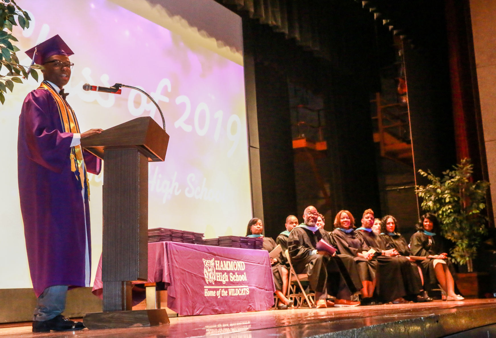 Hammond High graduation
